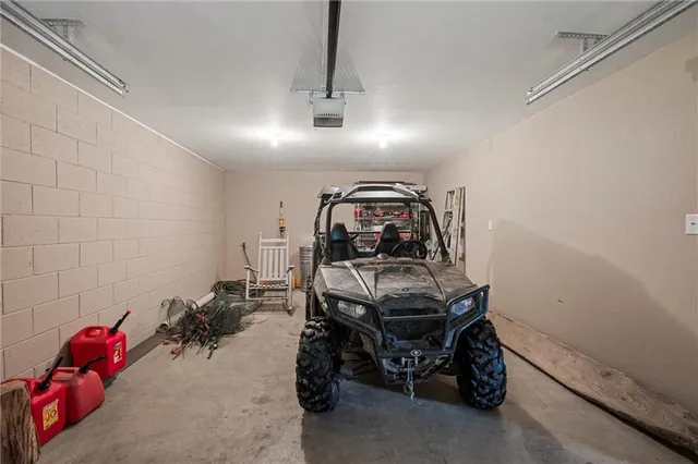 a room with storage and utility