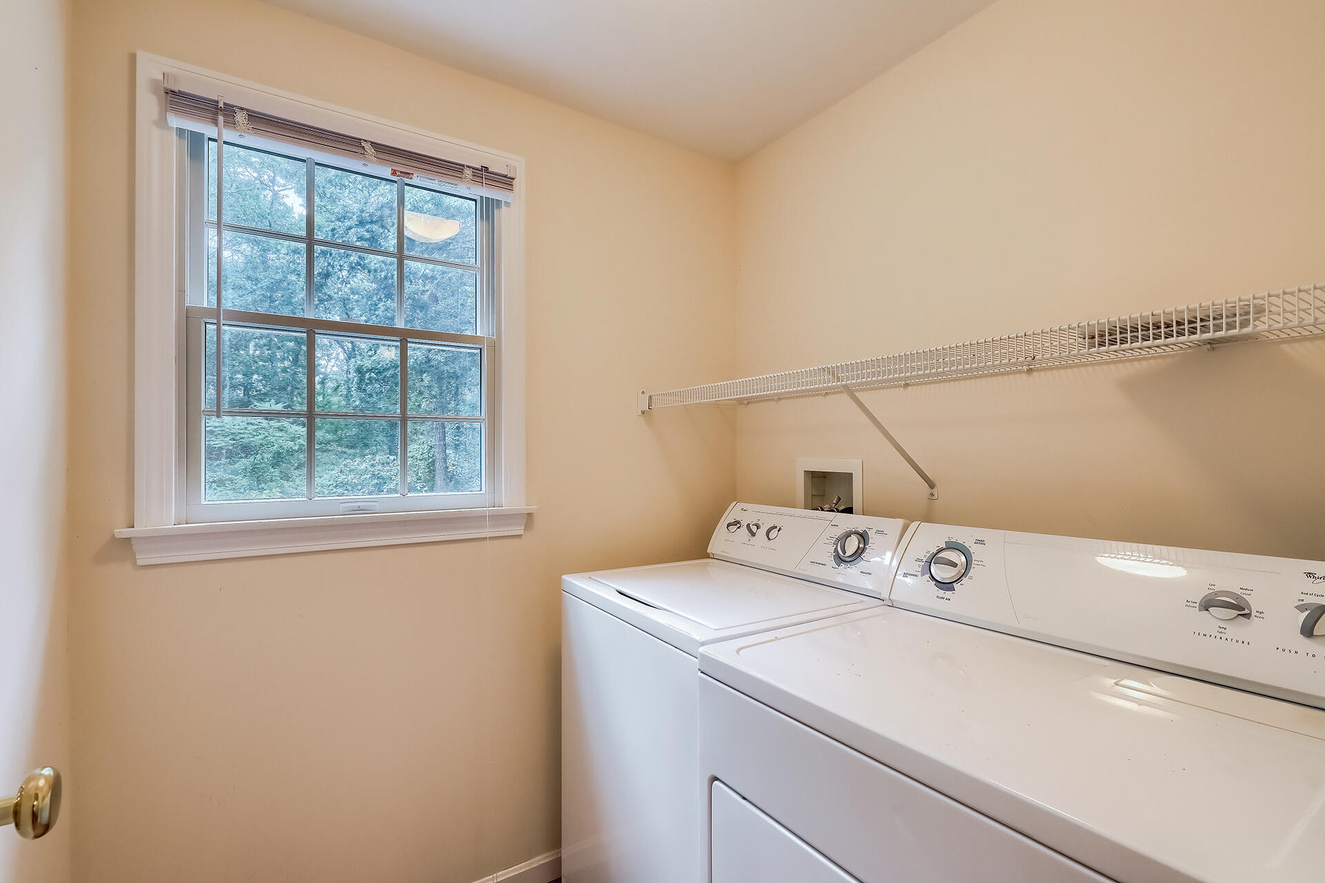 415 Shootflying Hill Road Centerville, MA 02632 - Photo 23 of 37 a utility room with dryer and washer