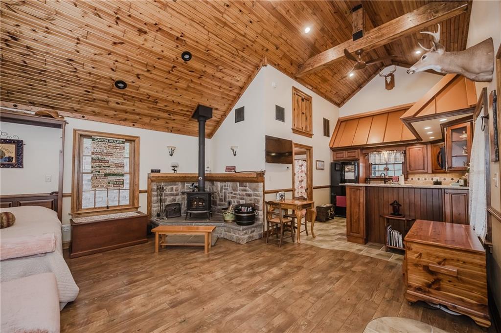 143 Chimney Ridge Road Bedford, PA 15522 - Photo 22 of 50 a living room with furniture and a fireplace