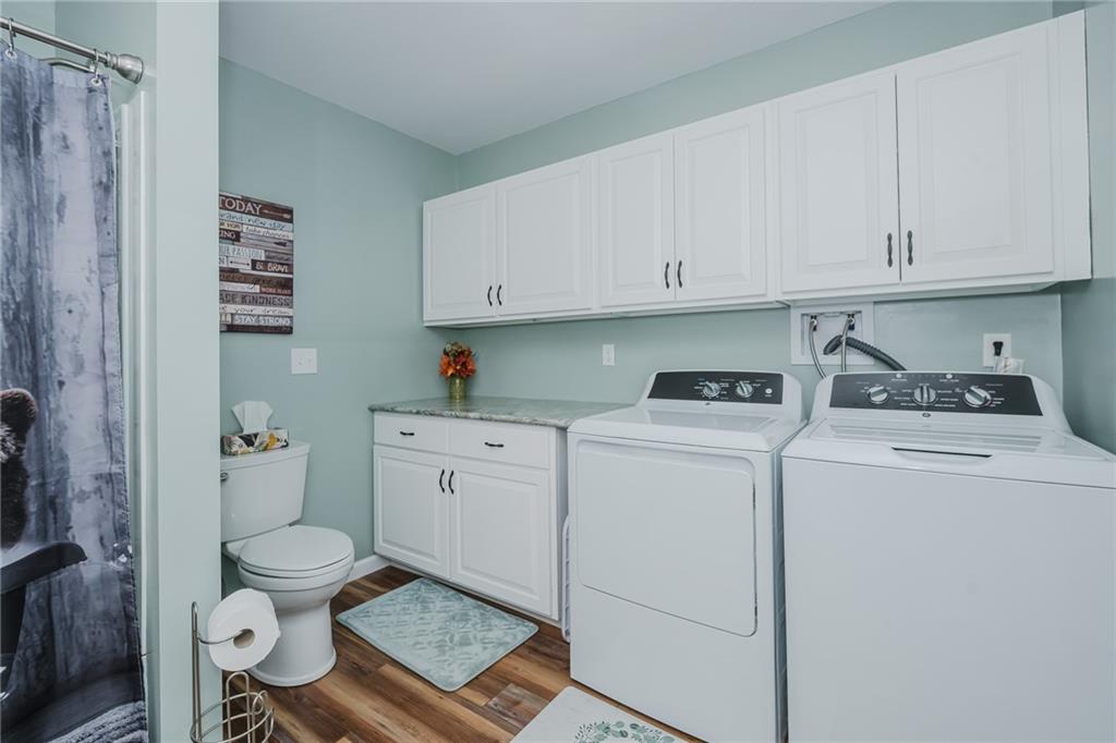 143 Chimney Ridge Road Bedford, PA 15522 - Photo 36 of 50 a utility room with dryer and washer