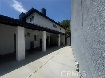a view of a house with a garage
