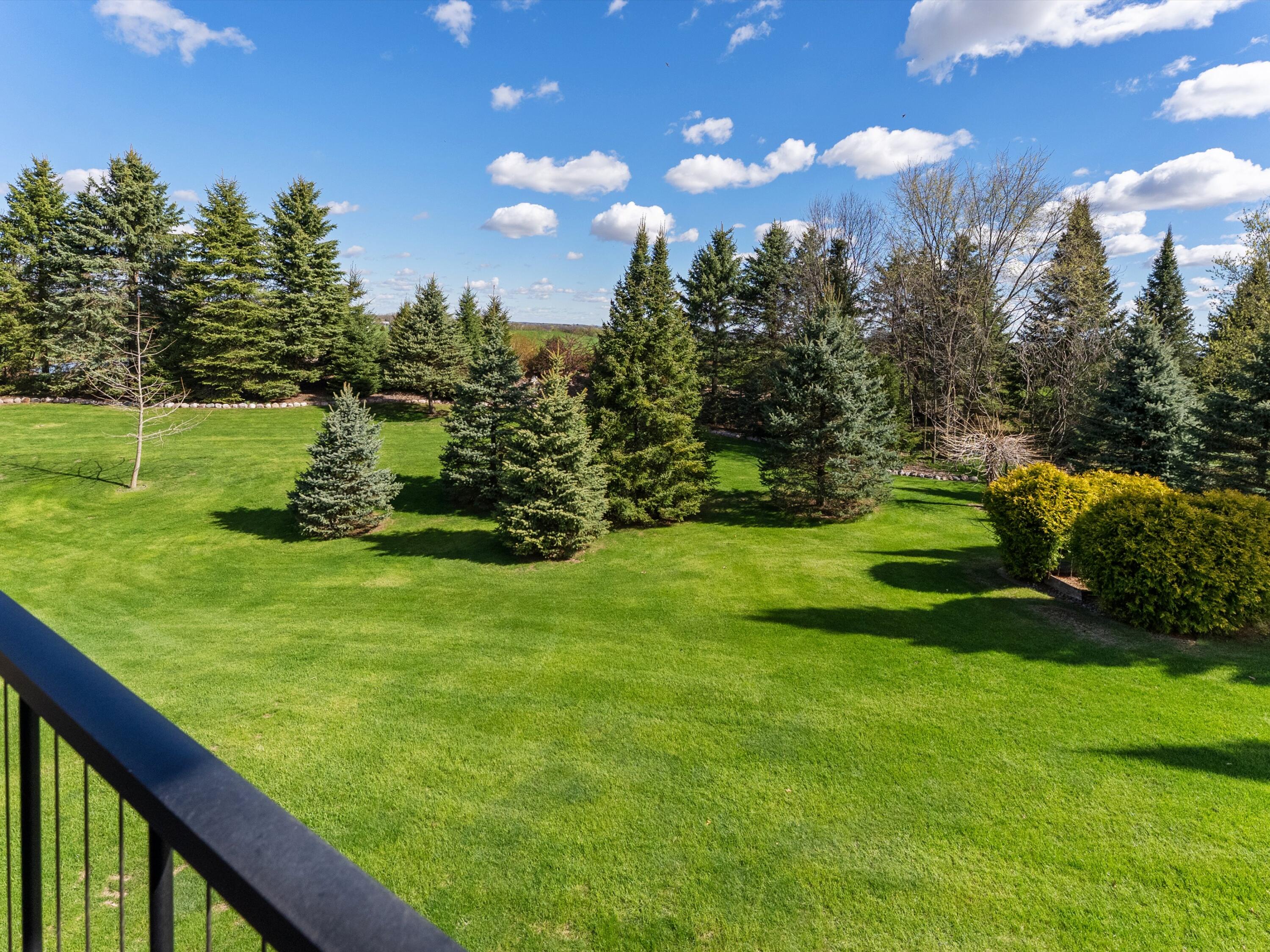 4818 Maplecrest Ridge Road Franklin, WI 54247 - Photo 52 of 62 Private Backyard line with Stone