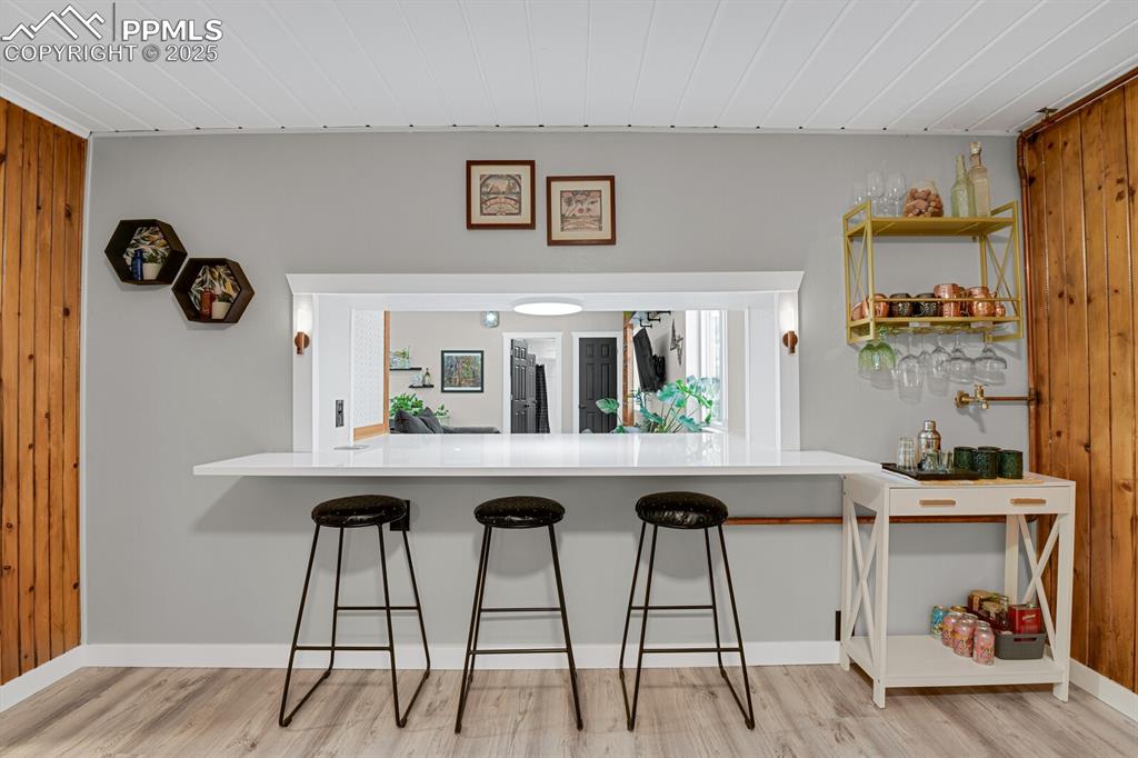 4540 Fountain Avenue Cascade, CO 80809 - Photo 13 of 50 a kitchen with a table and chairs in it