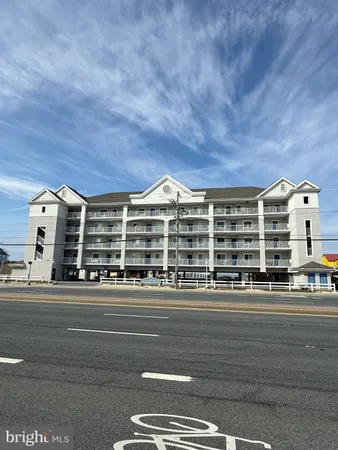 a front view of a building