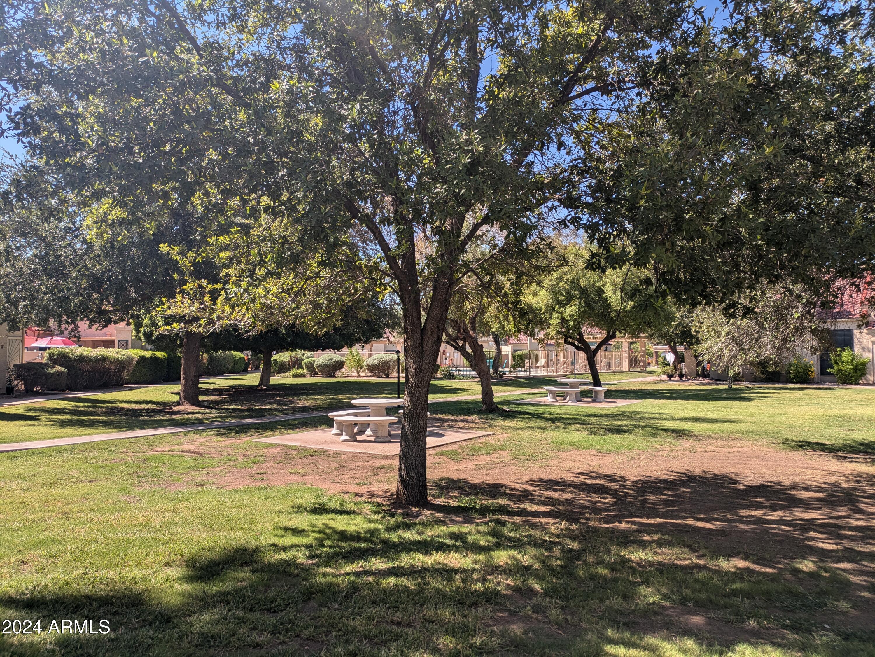 602 North May, Unit 7 Mesa, AZ 85201 - Photo 18 of 18 a view of a yard with swimming pool