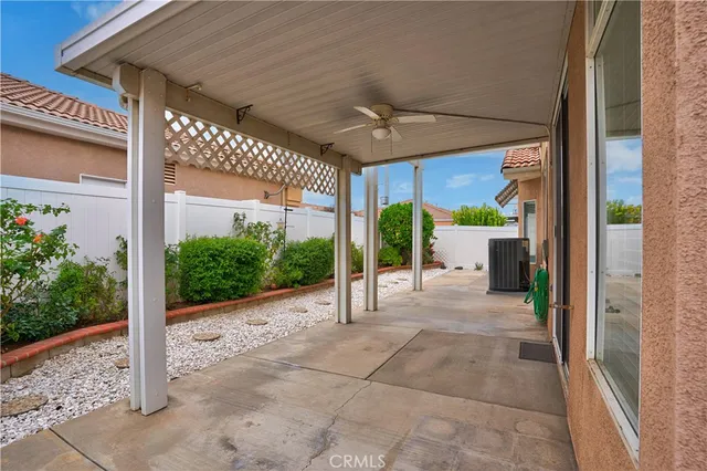 a view of a hallway with entryway