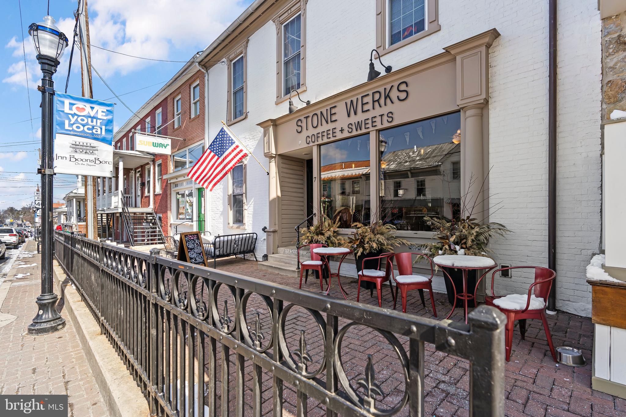 4312 Main Street Rohrersville, MD 21779 - Photo 33 of 58 a view of a cafe with sitting area