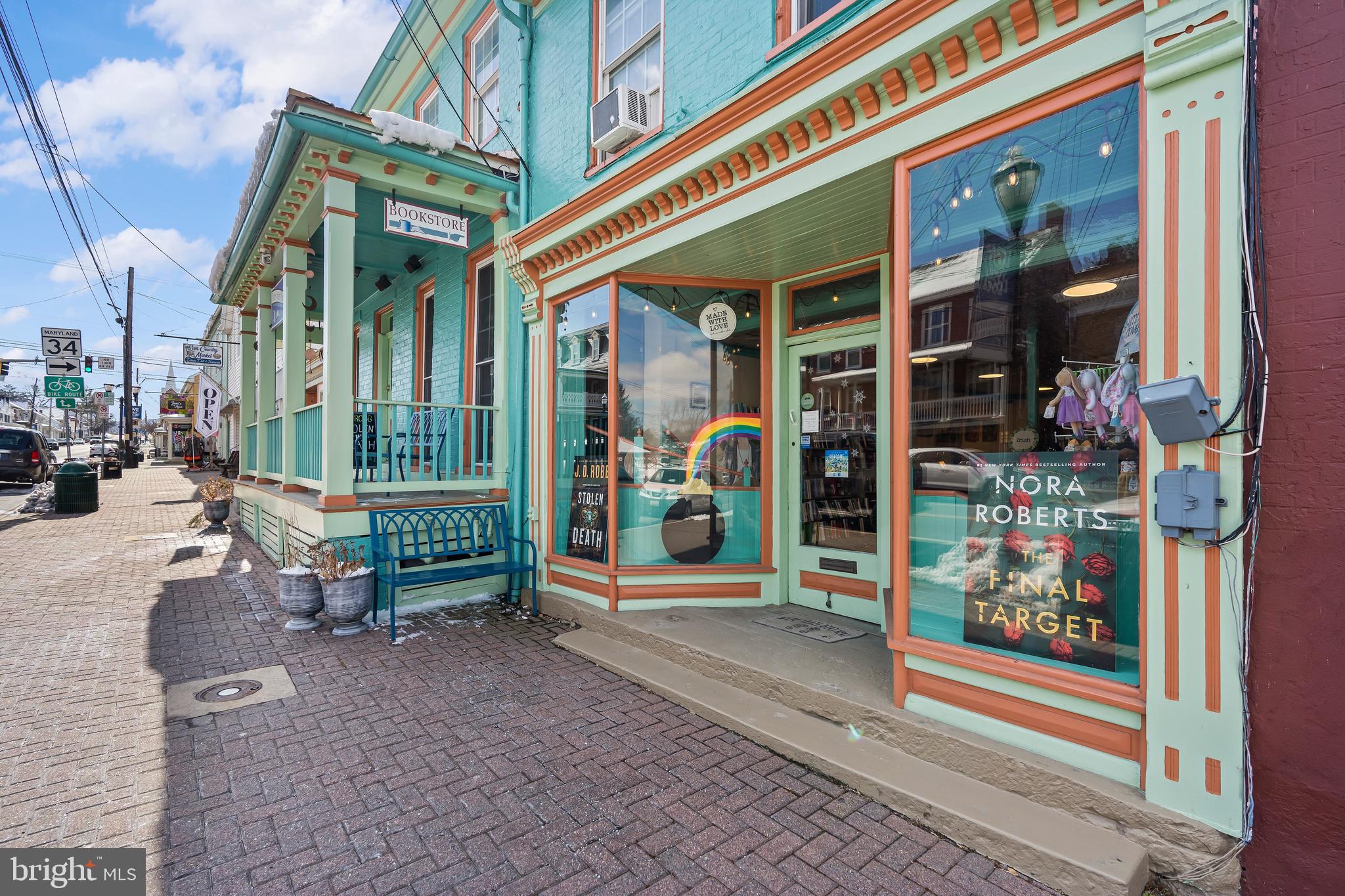 4312 Main Street Rohrersville, MD 21779 - Photo 34 of 58 an outdoor view of a building with traffic signal lights
