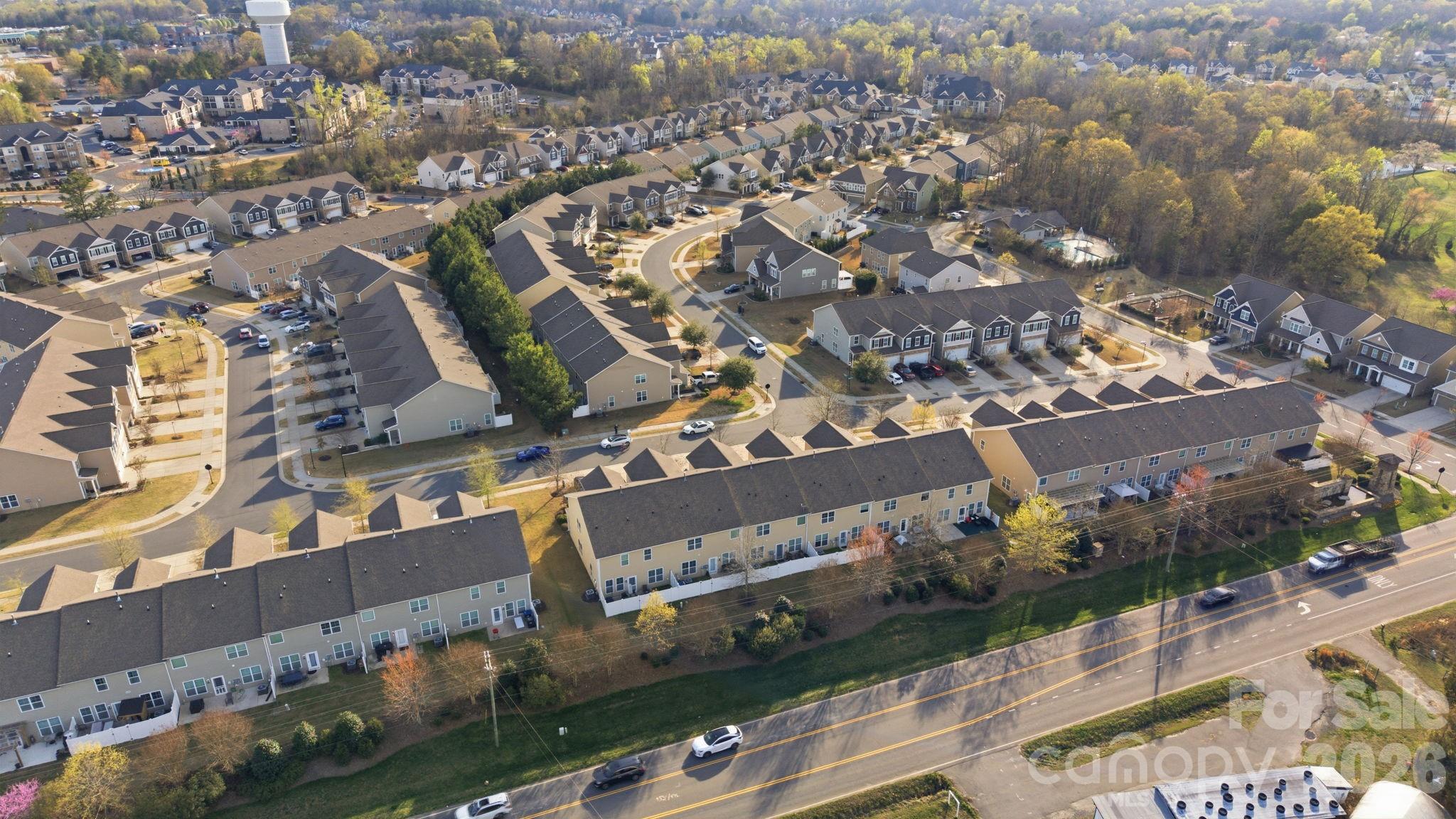 1425 Bramblewood Drive Fort Mill, SC 29708 - Photo 39 of 44 an aerial view of residential houses with outdoor space