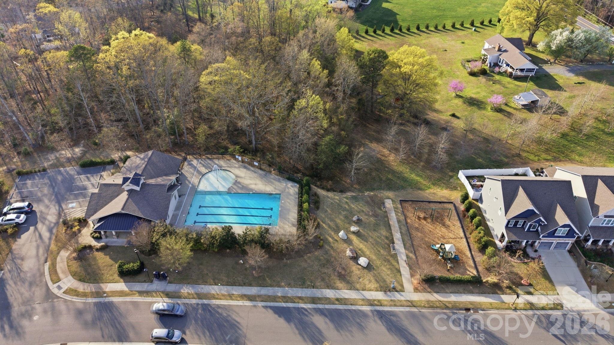 1425 Bramblewood Drive Fort Mill, SC 29708 - Photo 40 of 44 an aerial view of a house with outdoor space