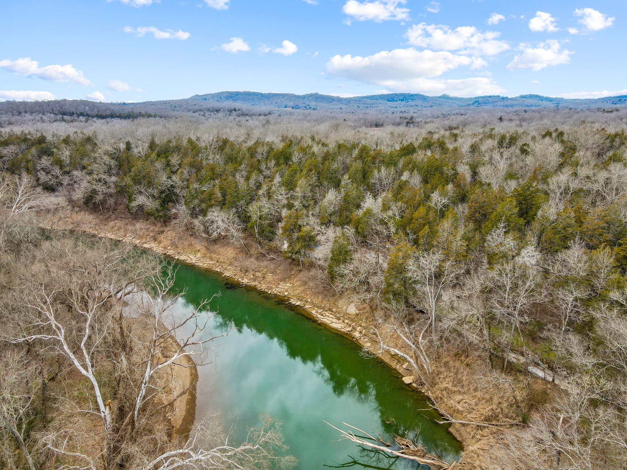 2091 Arthur Hardison Road Columbia, TN 38401 - Photo 23 of 29 a view of a lake with mountains in the background