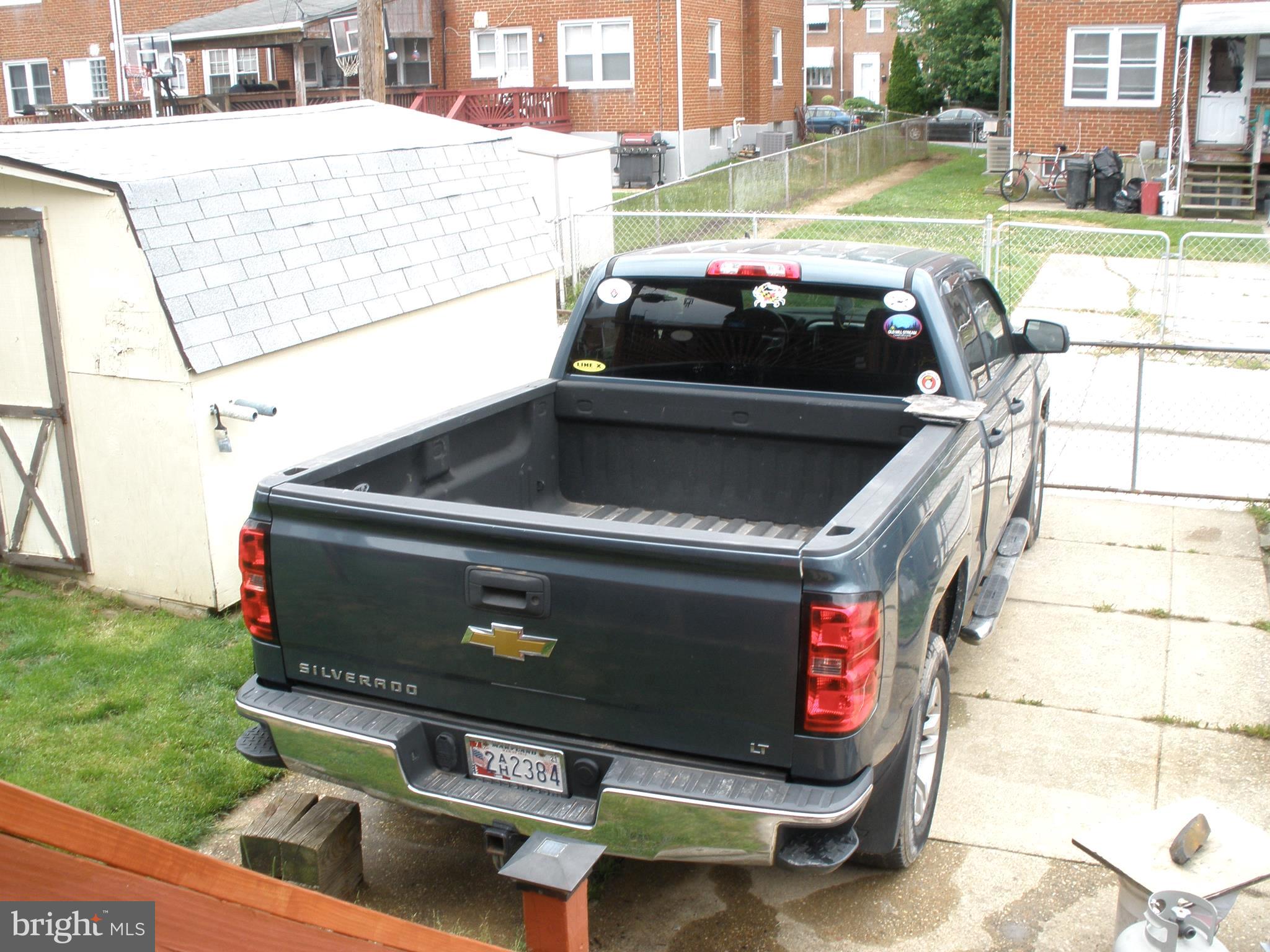 2220 Vailthorn Road Baltimore, MD 21220 - Photo 12 of 34 Parking Pad Inside Fenced Yard