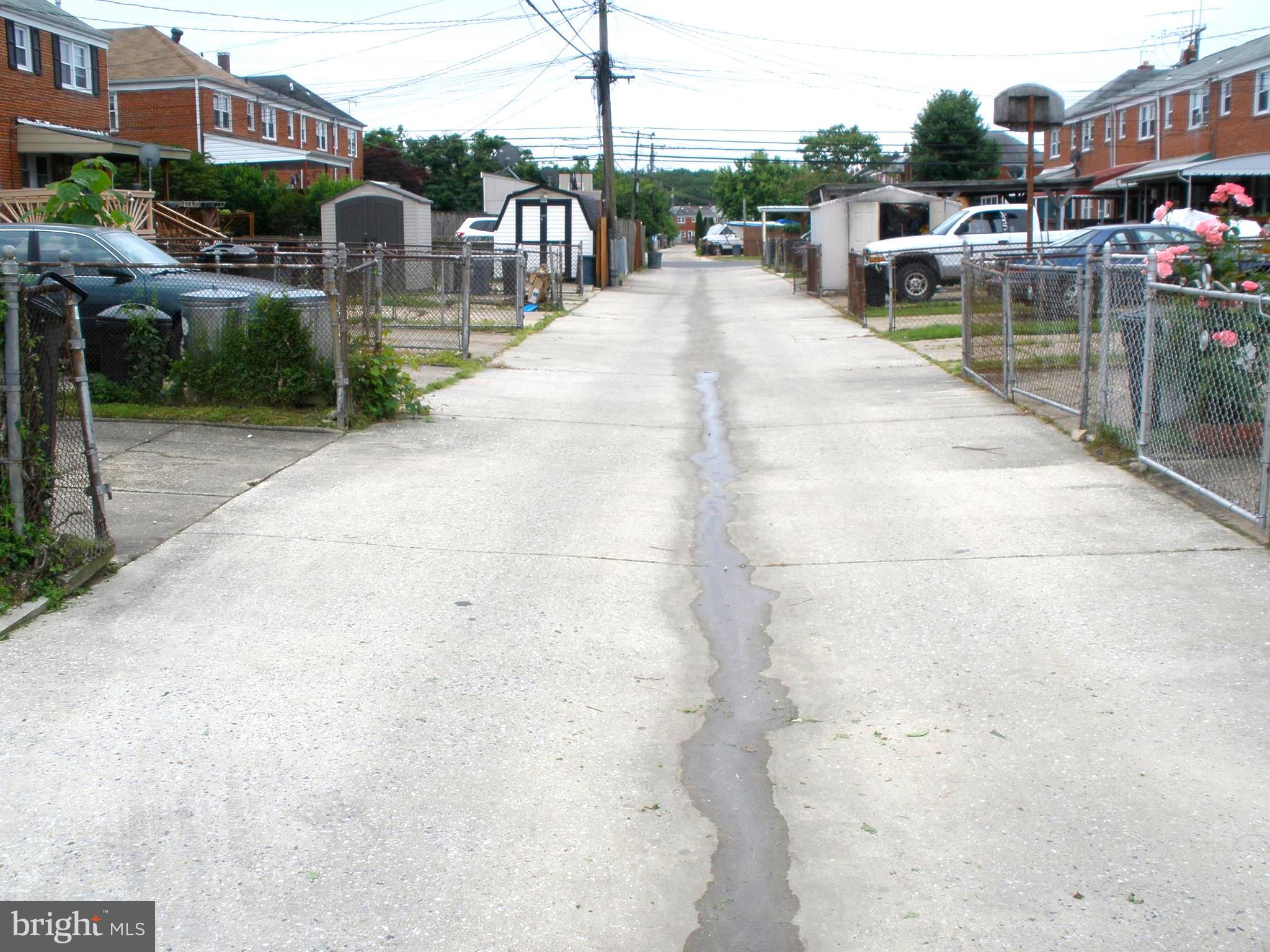 2220 Vailthorn Road Baltimore, MD 21220 - Photo 14 of 34 Clean Alley w/ Drainage