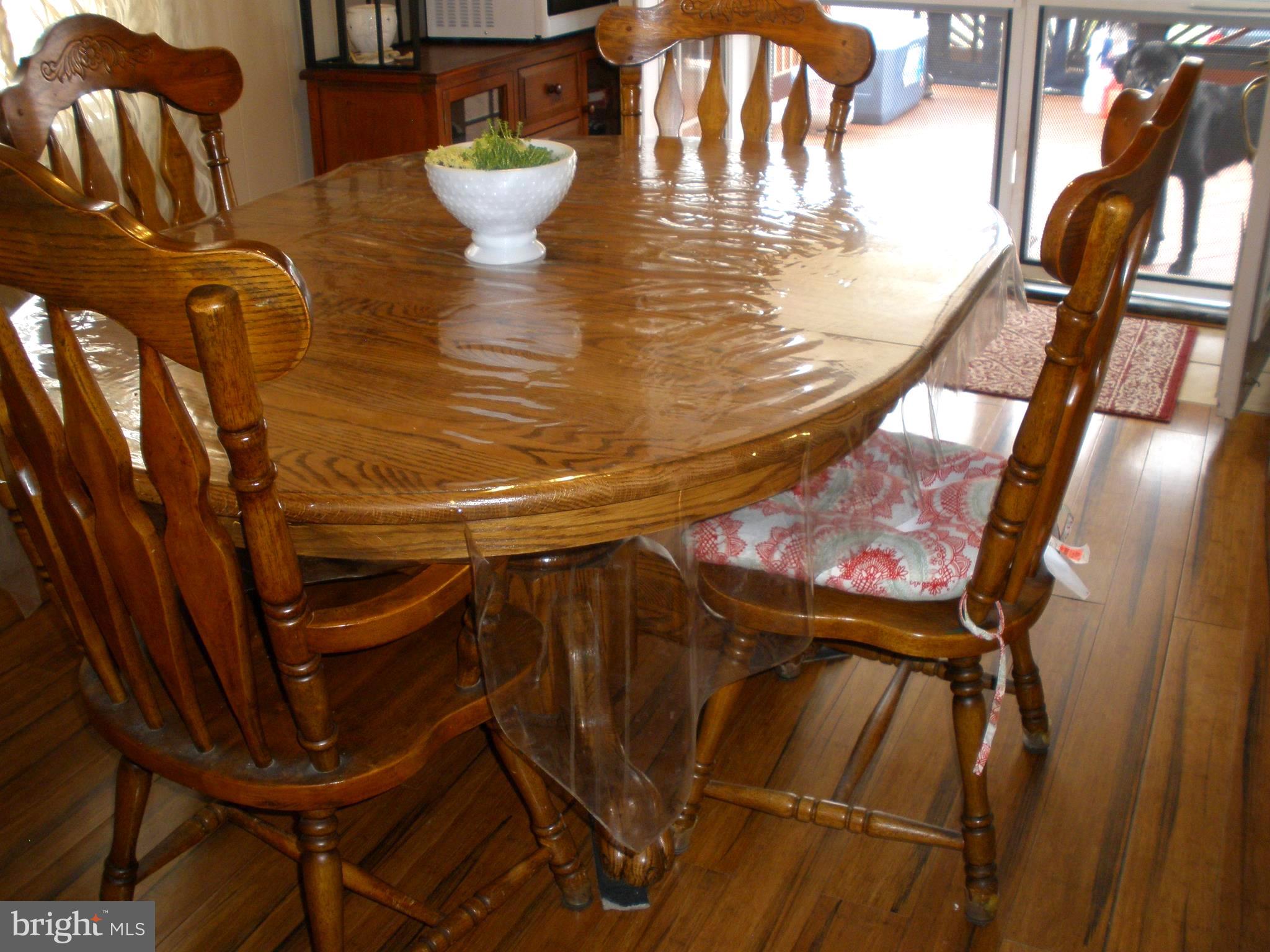 2220 Vailthorn Road Baltimore, MD 21220 - Photo 7 of 34 Bamboo Floors in Dining Room and Kitchen