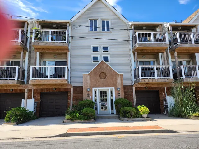 front view of multiple houses