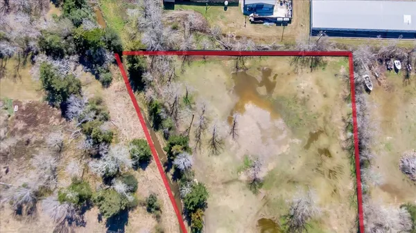 a view of a wooden bridge