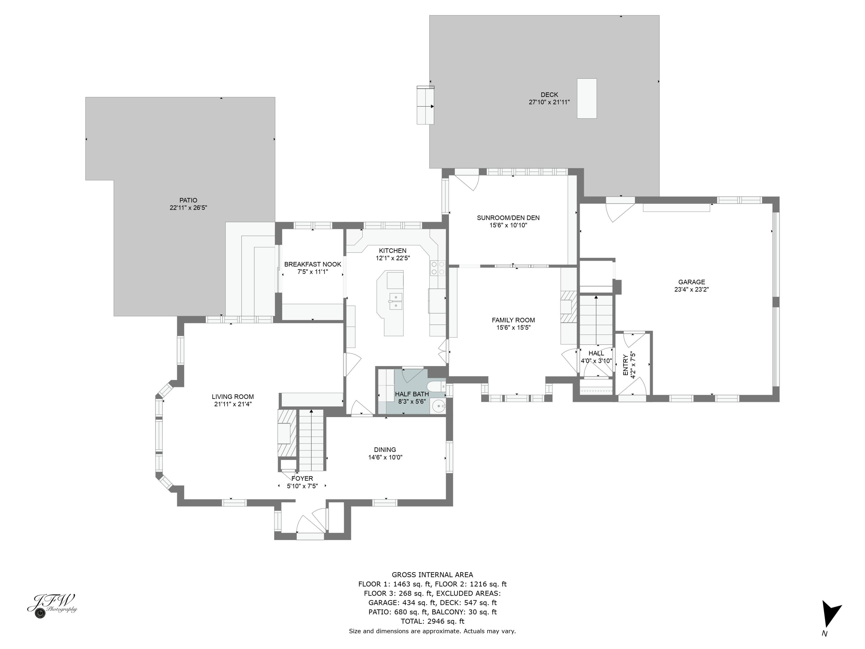 266 Seapine Road North Chatham, MA 02650 - Photo 60 of 62 4-Floorplan #1