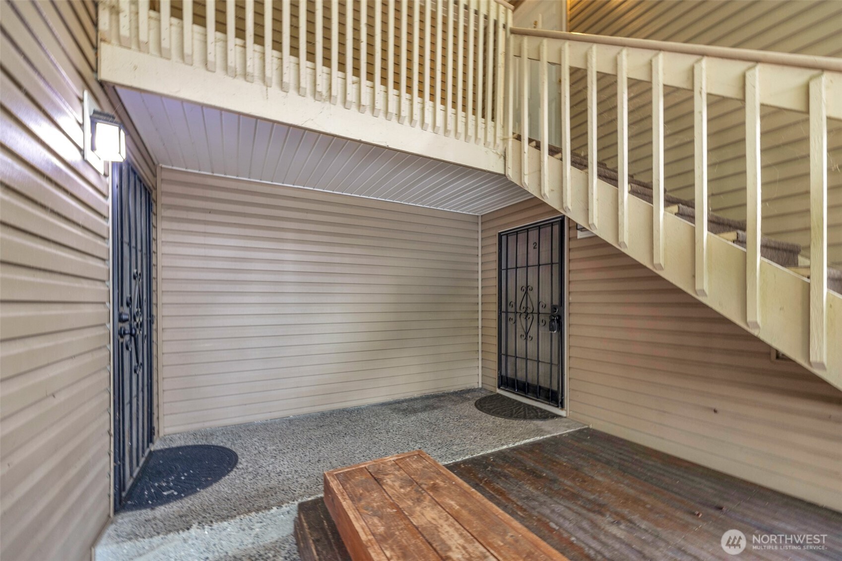 1302 Chestnut Street, Unit 2 Everett, WA 98201 - Photo 18 of 31 a view of a balcony with wooden floor