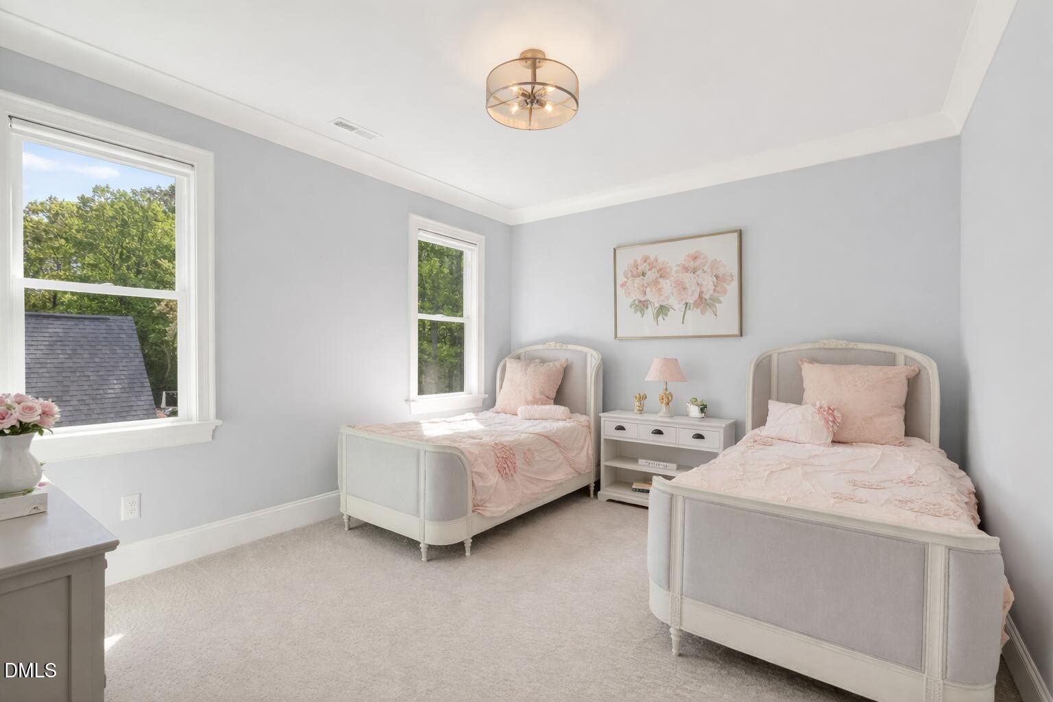 3419 Edgemont Drive Raleigh, NC 27612 - Photo 29 of 41 Soft and serene twin bedroom