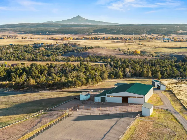 a view of swimming pool with an ocean view