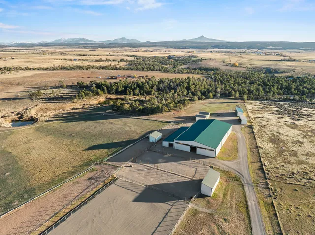 a view of swimming pool with an ocean view