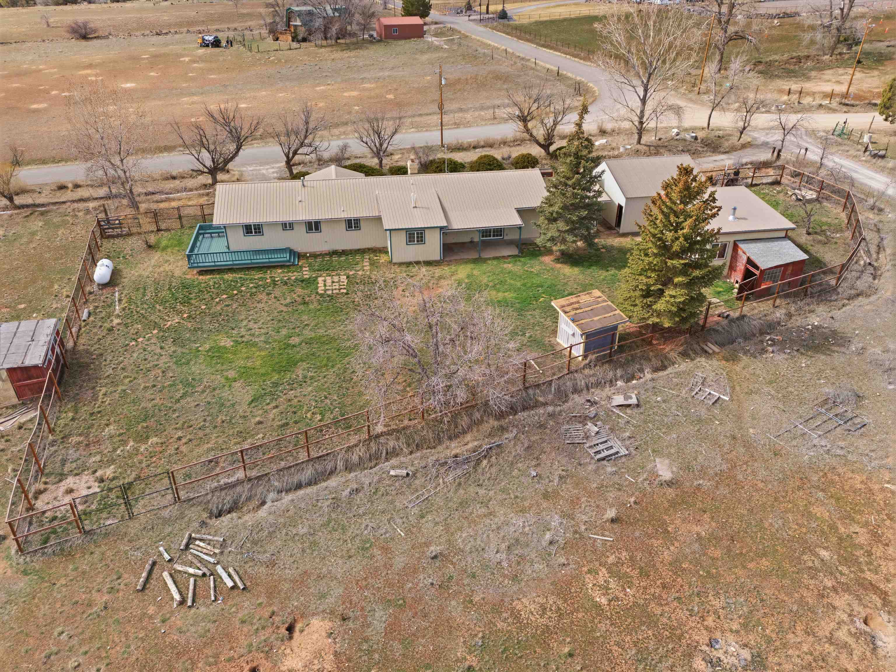 16216 2600th Road Cedaredge, CO 81413 - Photo 40 of 41 a view of a yard with an outdoor space