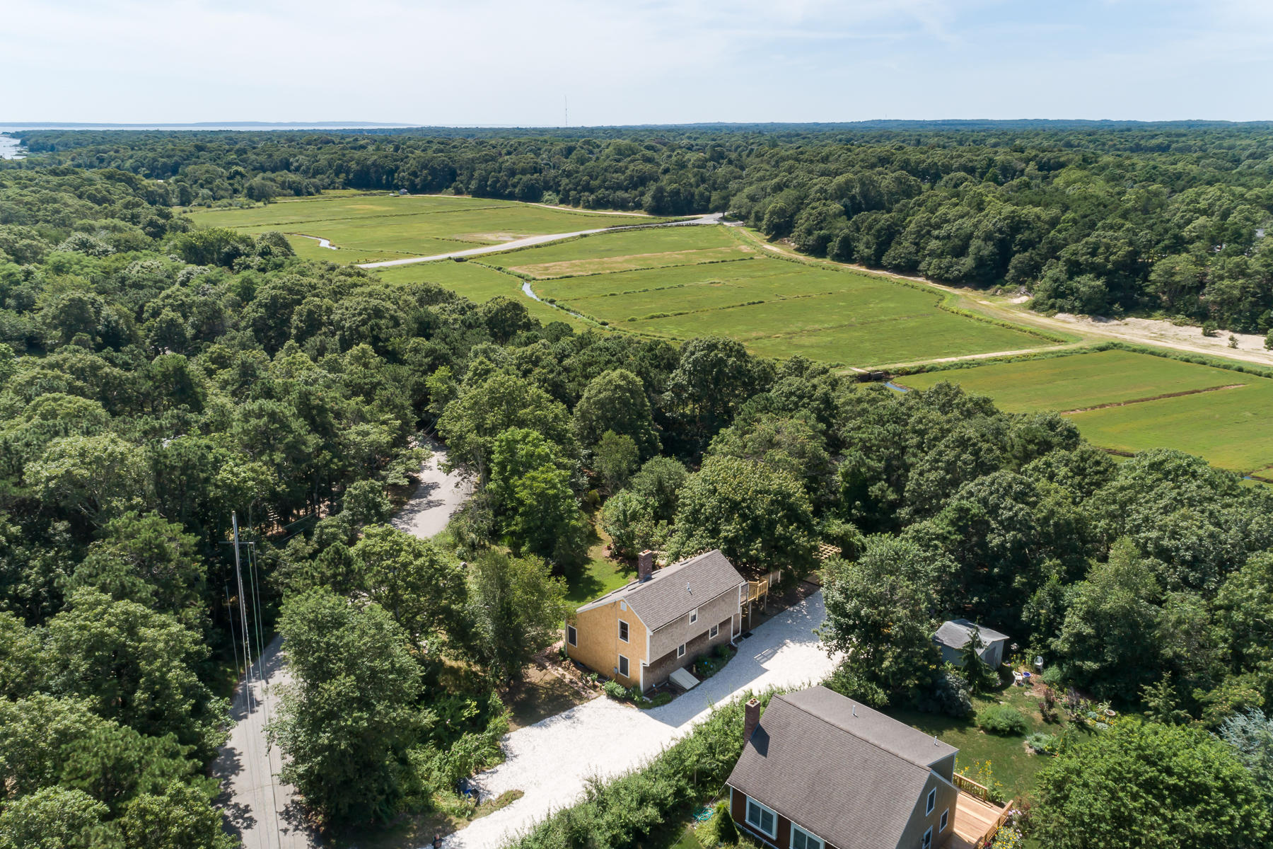 26 Pine Ridge Road East Falmouth, MA 02536 - Photo 36 of 36 an aerial view of a house with a yard