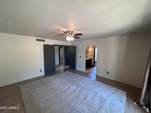 wooden floor in an empty room
