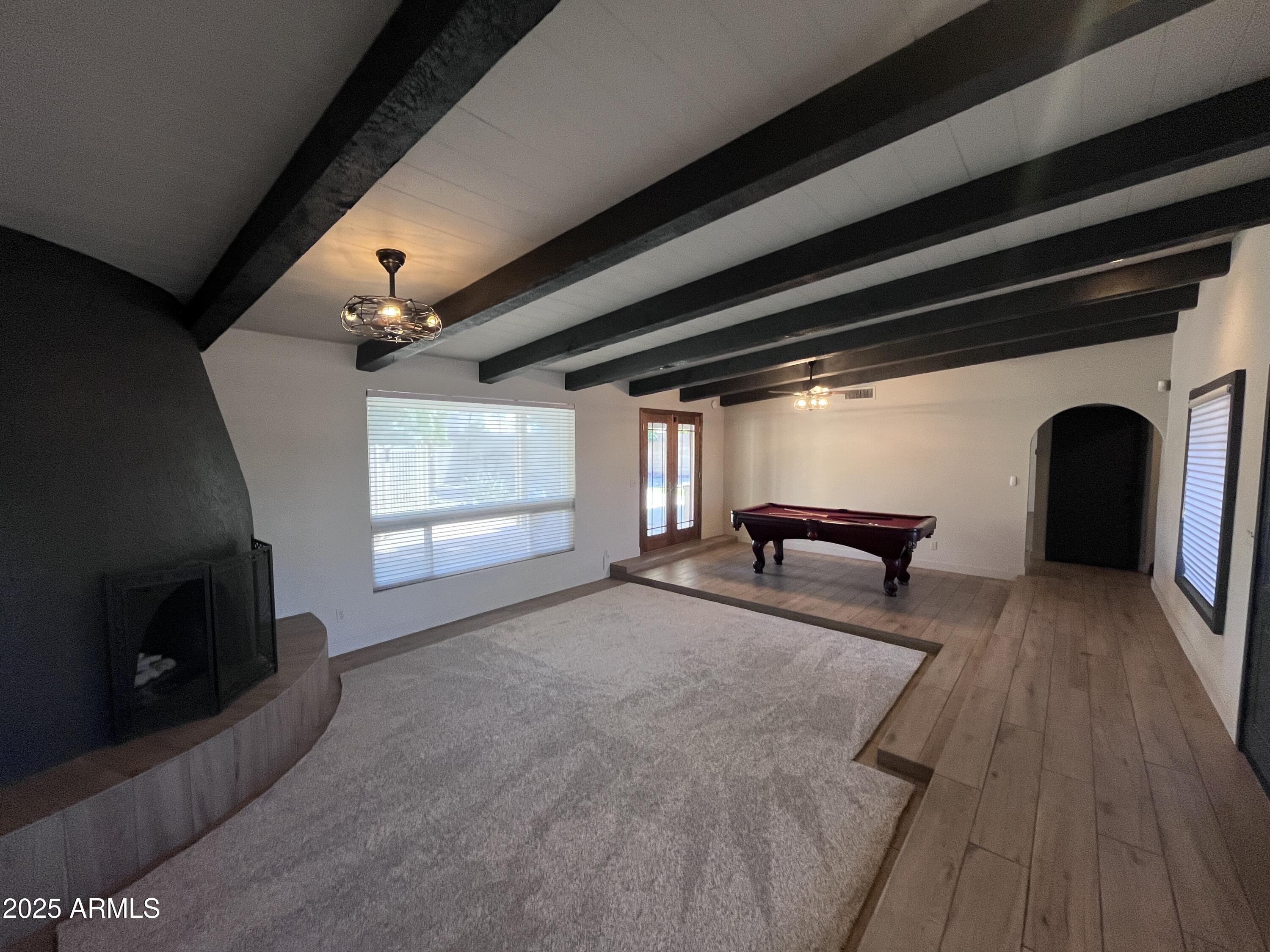 2129 East Huntington Drive Tempe, AZ 85282 - Photo 6 of 36 a living room with furniture and a fireplace