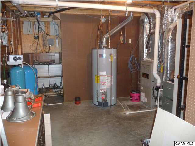 3611 Union Mills Road Troy, VA 22974 - Photo 26 of 31 Utility/work room showing water heater and heat pump in Terrace Level