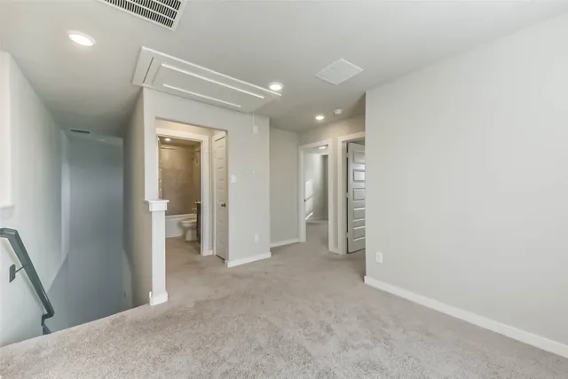 a view of empty room