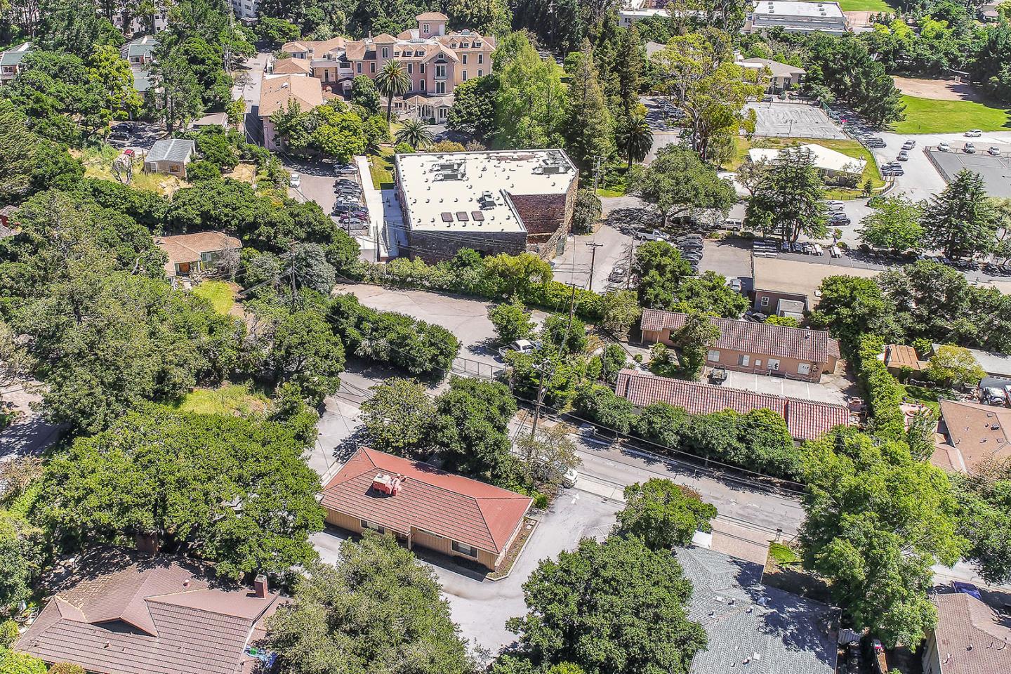 1513 Folger Drive Belmont, CA 94002 - Photo 14 of 18 an aerial view of a house with a yard