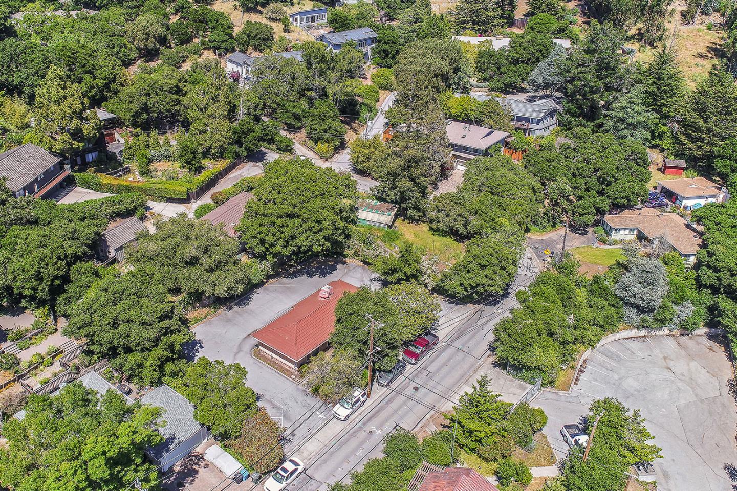 1513 Folger Drive Belmont, CA 94002 - Photo 17 of 18 an aerial view of a house with a yard