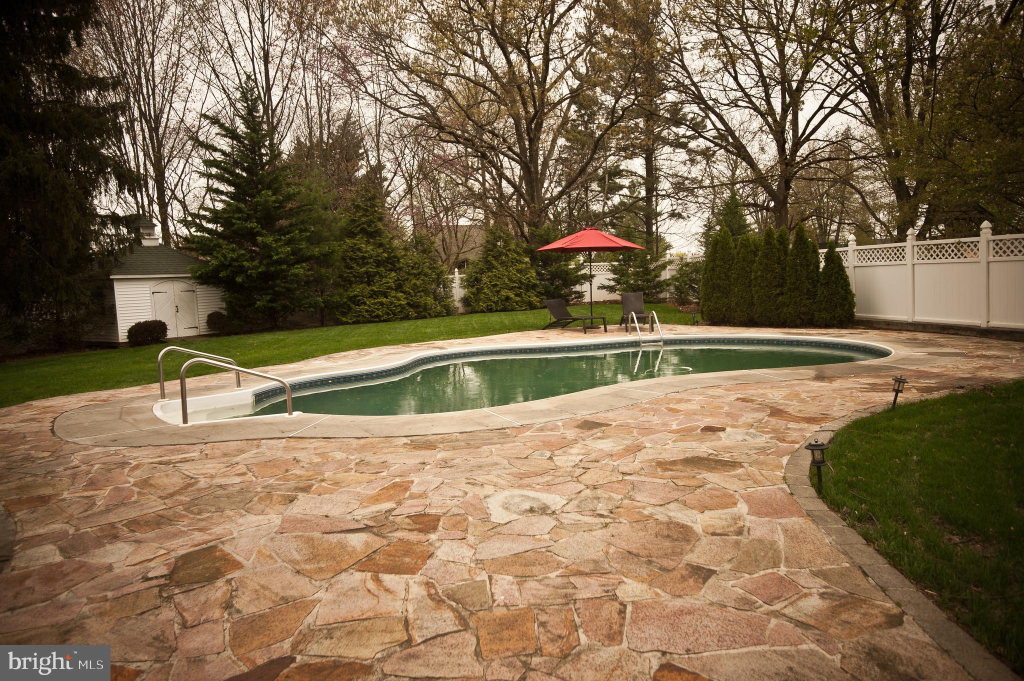 518 Uniontown Road Westminster, MD 21158 - Photo 8 of 54 FOX Inground Pool , backyard space beyond w/ shed