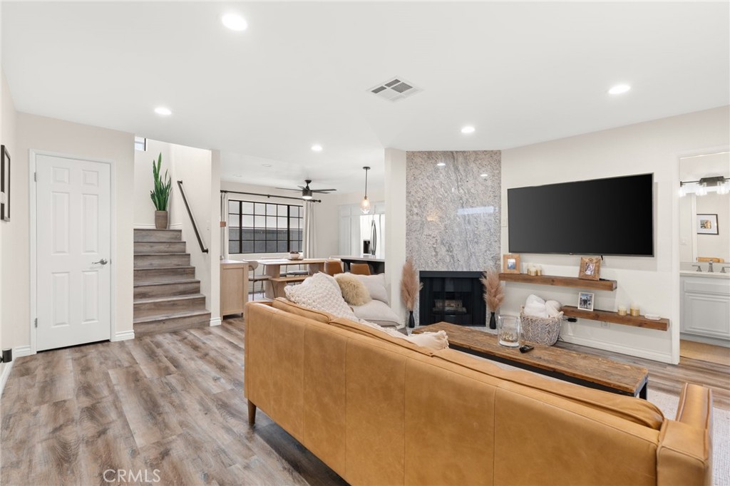 4345 154th Street, Unit 3 Lawndale, CA 90260 - Photo 15 of 31 a living room with furniture and a flat screen tv