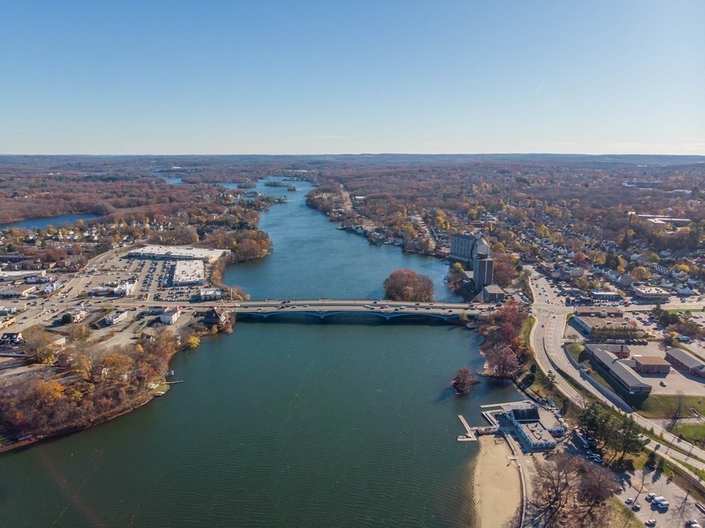 190 Dominion Road Worcester, MA 01605 - Photo 13 of 13 an aerial view of a house with a lake