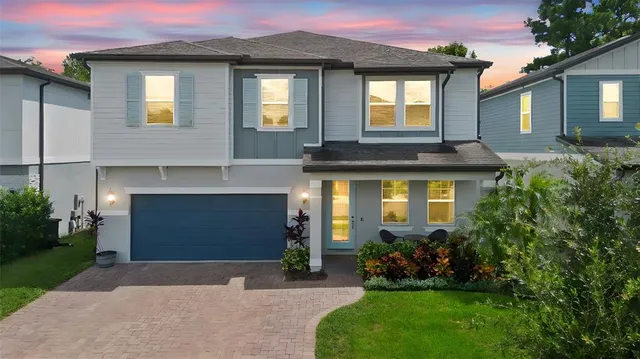 a view of front door with wooden floor