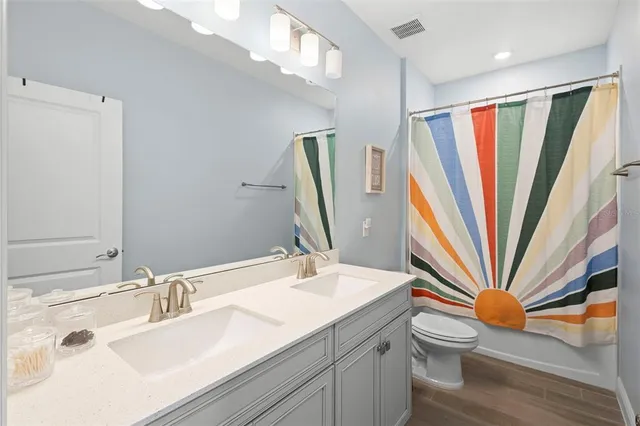 a view of a swimming pool with a backyard