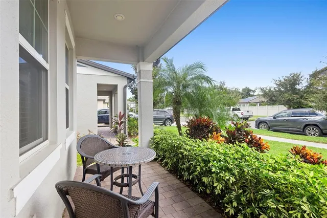 a view of livingroom with furniture and wooden floor
