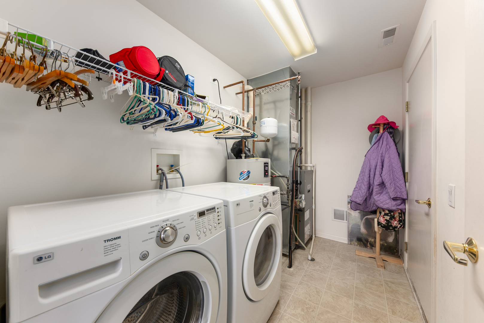13512 Delaney Road Huntley, IL 60142 - Photo 16 of 24 a view of storage and utility room with washer and dryer
