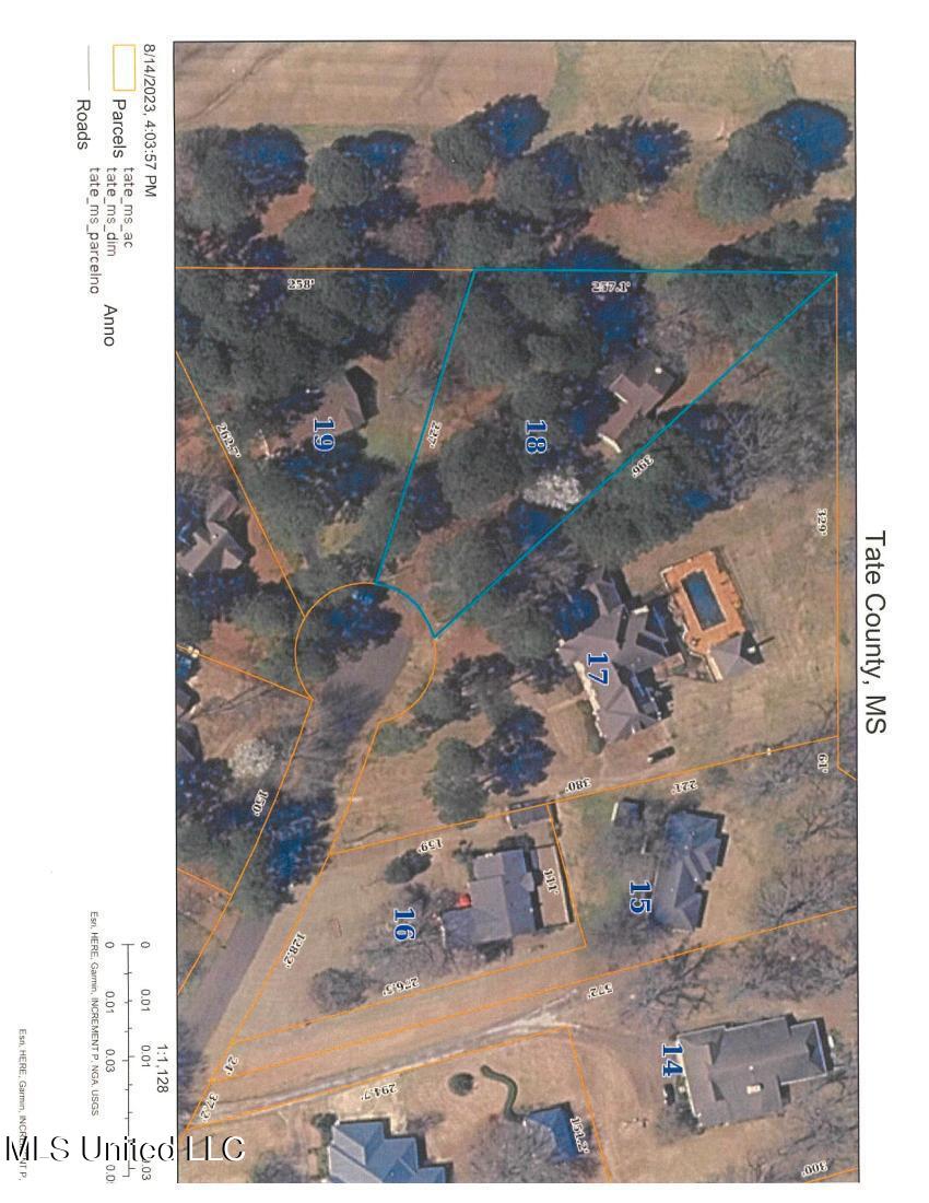 530 Gwen Road Senatobia, MS 38668 - Photo 88 of 90 AERIAL VIEWS 530 GWEN RD