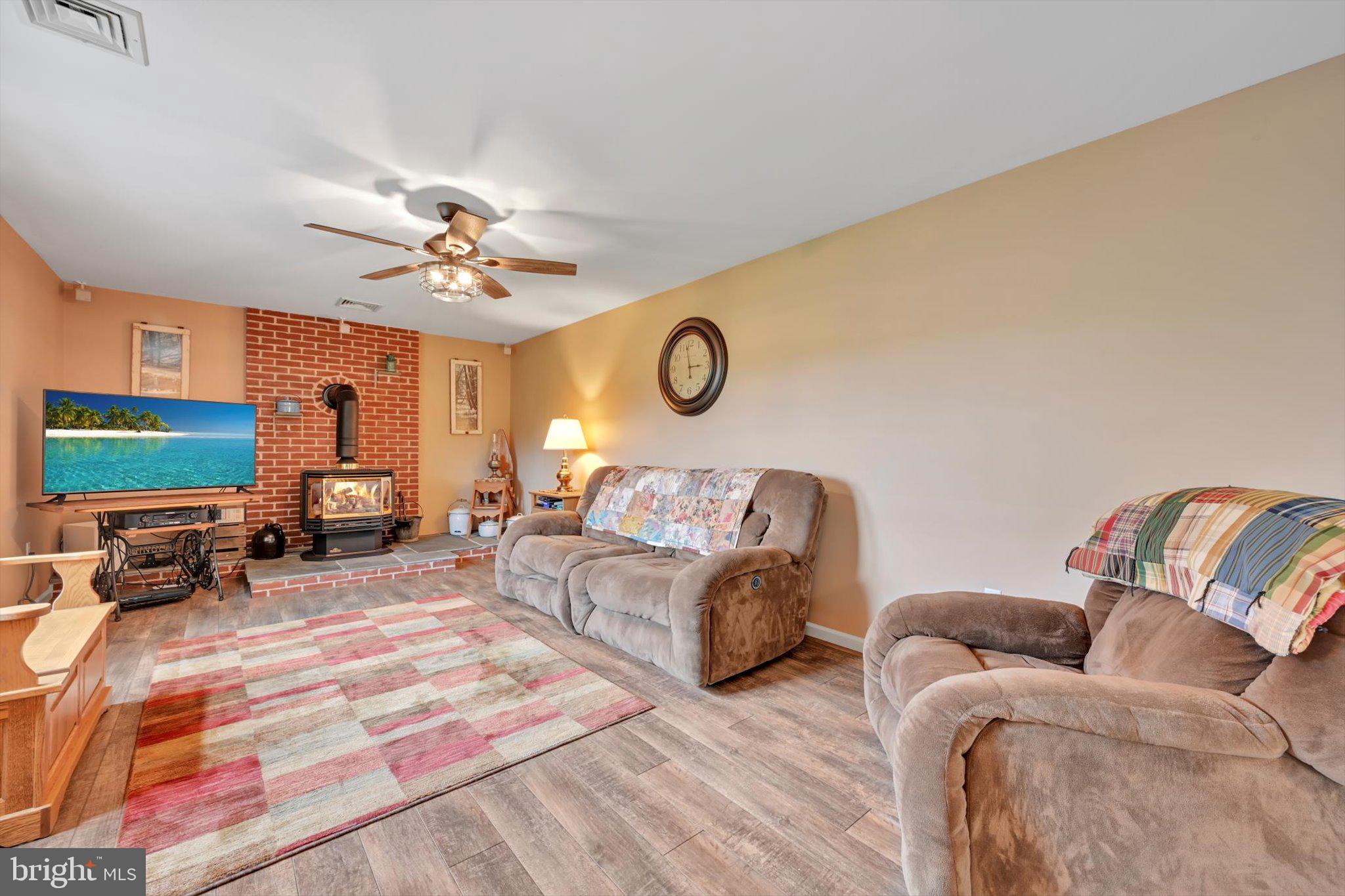 3401 Charlestown Road Lancaster, PA 17603 - Photo 18 of 43 Family Room with propane stove