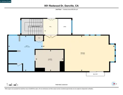 $2,198,800 | 951 Redwood Drive, Danville, CA 94506
