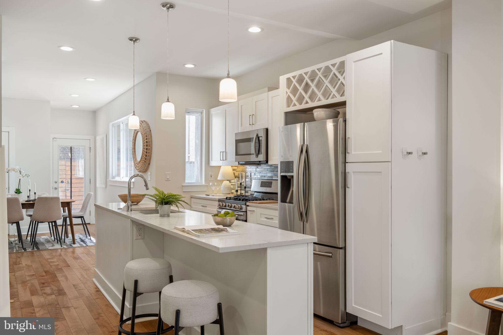 1125 South 24th Street Philadelphia, PA 19146 - Photo 11 of 55 Ample Cabinetry Including Pantry