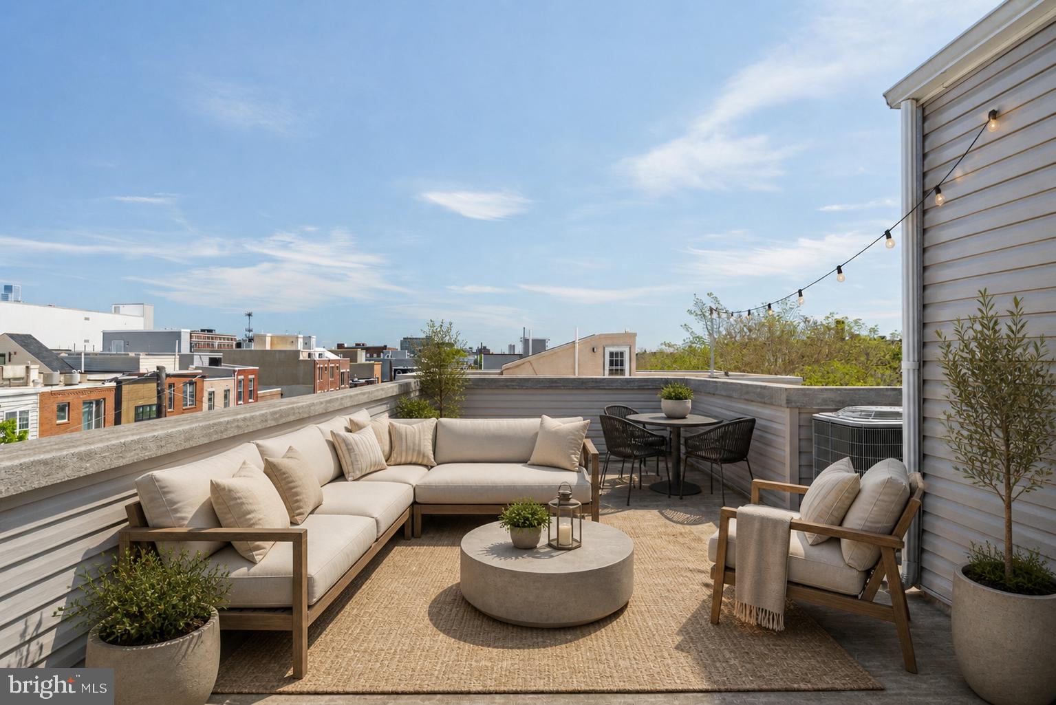 1125 South 24th Street Philadelphia, PA 19146 - Photo 43 of 55 Roof Deck - Virtually Staged