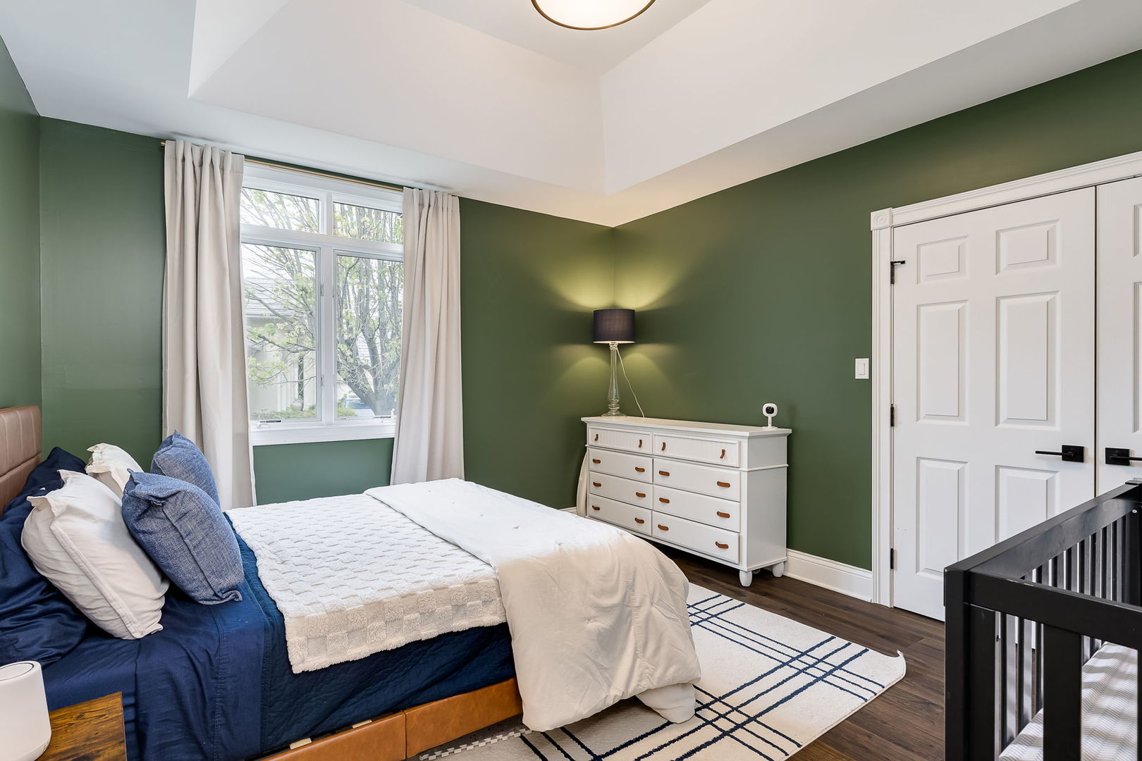 7 Loblolly Court Lemont, IL 60439 - Photo 15 of 45 a bedroom with a bed and wooden floor