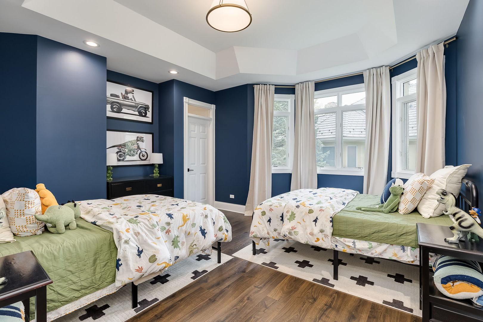 7 Loblolly Court Lemont, IL 60439 - Photo 16 of 45 a bedroom with two beds and a window