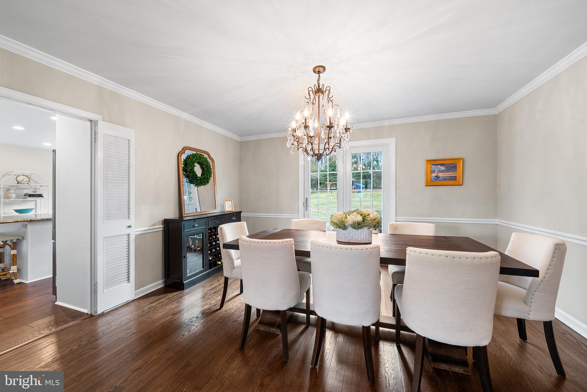 1012 Tenby Road Berwyn, PA 19312 - Photo 8 of 32 dining room with access to rear patio