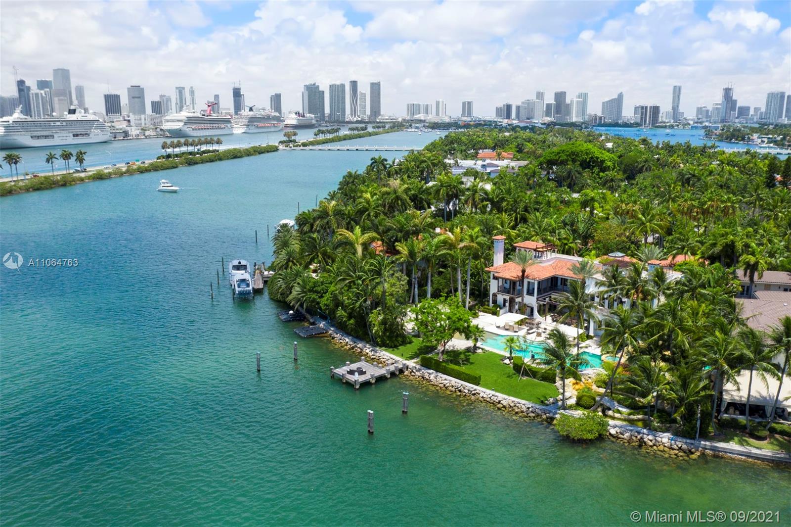 10 Palm Avenue Miami Beach, FL 33139 - Photo 39 of 42 a city view with tall buildings
