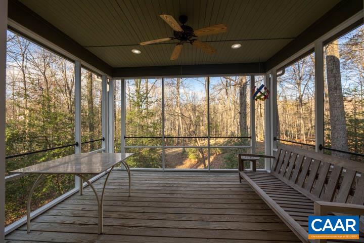 5 Rudolph Street Ruckersville, VA 22968 - Photo 15 of 50 a view of a balcony with wooden floor